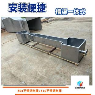 巴歇尔槽超音波明渠流量计304不锈钢巴氏农工业排污河渠厂家直销