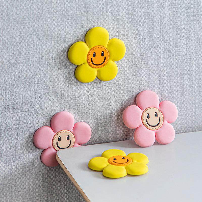 创意卡通花朵防撞墙贴衣橱柜门后防撞垫静音贴缓冲防磕碰防撞胶粒,家居饰品,软装墙贴,淘宝优惠券,粉丝福利购,淘宝优惠卷