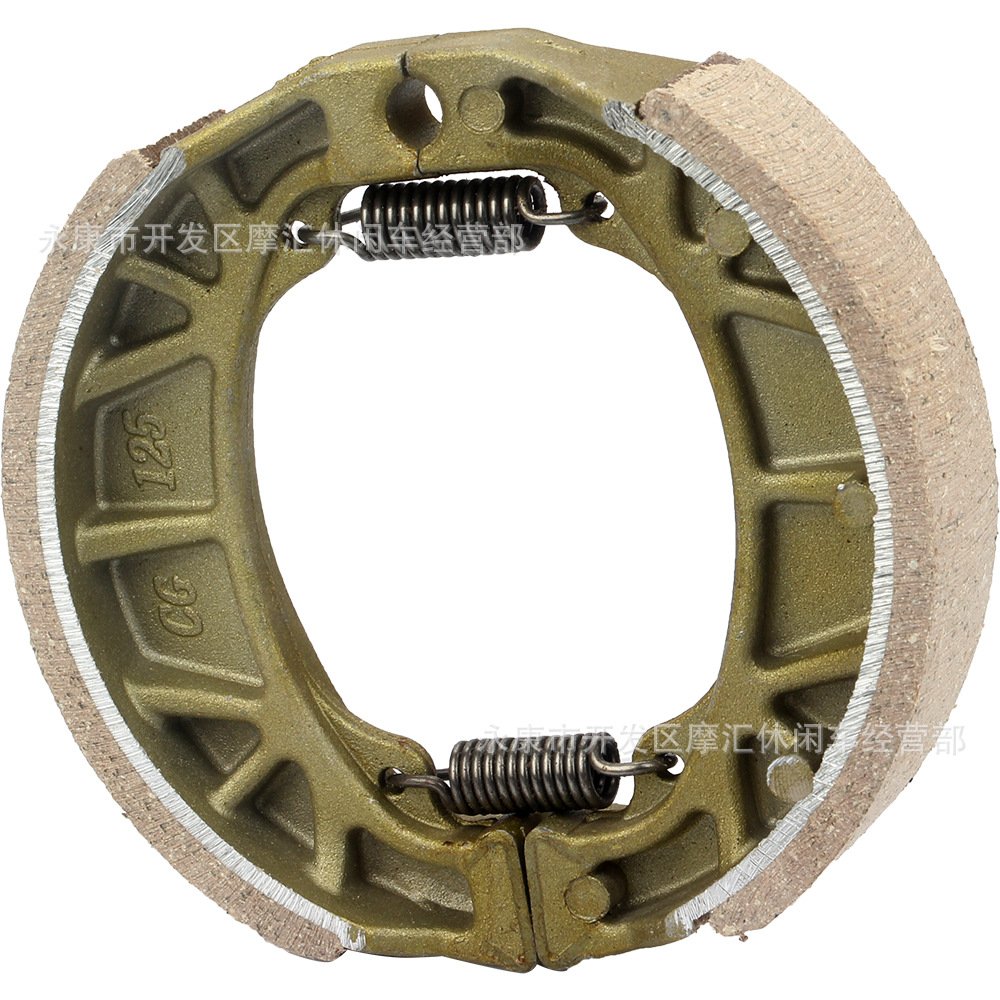 摩托GY踏板猴子车配件QA50 QA CL CT70 CG125毂刹车片摩擦皮105mm