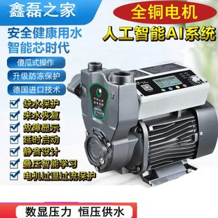 浙江白山增压泵家用全自动水泵自来水恒压供水泵220V自吸泵抽水机