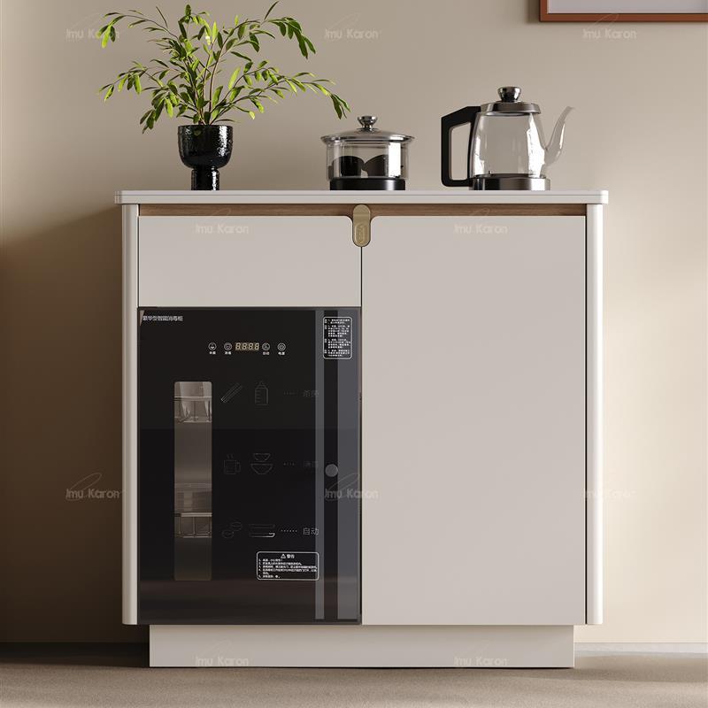 2025新型茶吧机家用智能茶柜水柜一体化餐具柜家用饮水机消毒厂家