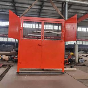 2米高防火栅栏门矿用防火栅栏门 2.1米X1.8 MFHSL防火栅栏门 1.4