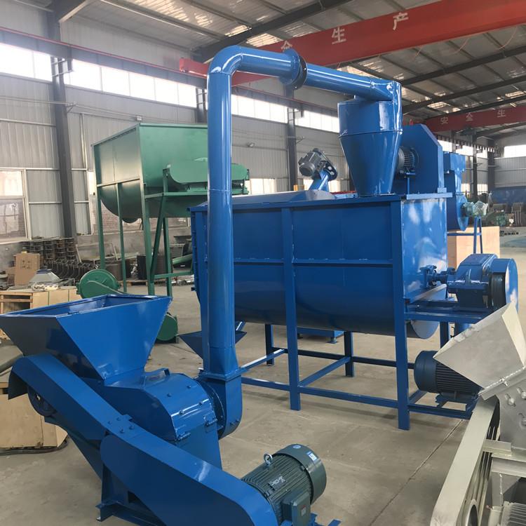 苜蓿草稻草牧草粉碎机 青鱼养殖用水稻秸秆粉碎设备 大型粉糠机