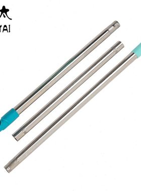 净太平板拖把 非伸缩132CM拖把杆木板拖把配件 拖把单杆配件