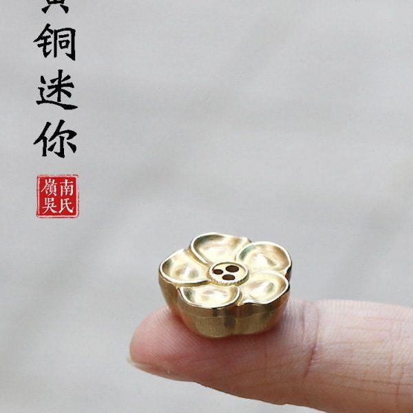 黄铜线香梅花香插多孔香座家用禅意莲花日式香托创意香器卧香香台,家居饰品,香薰炉,淘宝优惠券,粉丝福利购,淘宝优惠卷