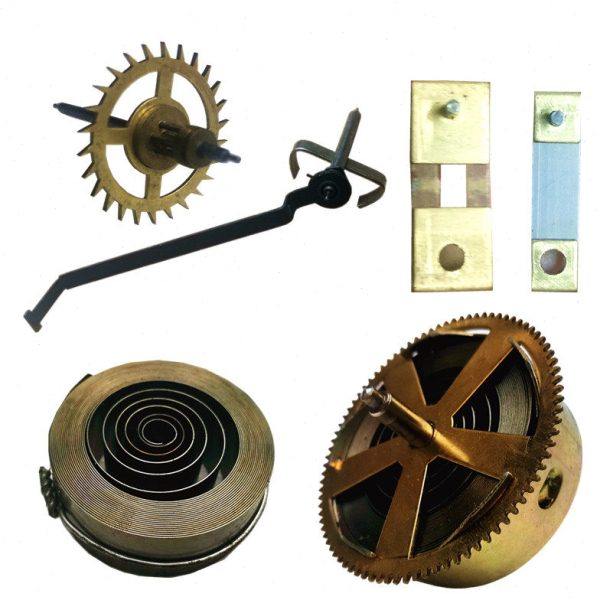 钟表配件机械钟维修零件擒纵叉擒纵轮钟表动力总成发条盒马仔摆簧,家居饰品,挂钟,淘宝优惠券,粉丝福利购,淘宝优惠卷