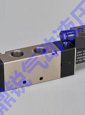 4V210-08 4V310-10 4V410-15   二位五通电磁阀 气动换向阀