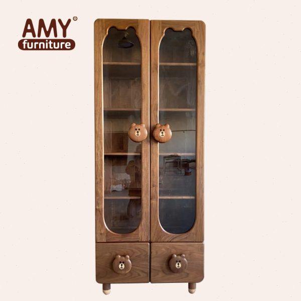 实木书架家用落地置物架简约现代多层收纳架创意儿童简易学生书柜,住宅家具,儿童书柜,淘宝优惠券,粉丝福利购,淘宝优惠卷