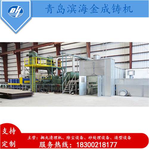 除锈机青岛Q485连续式抛丸机质优价廉