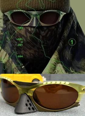 O户外可全拆男女滑雪骑行运动个性太阳眼镜太阳眼镜登山抗UV偏光