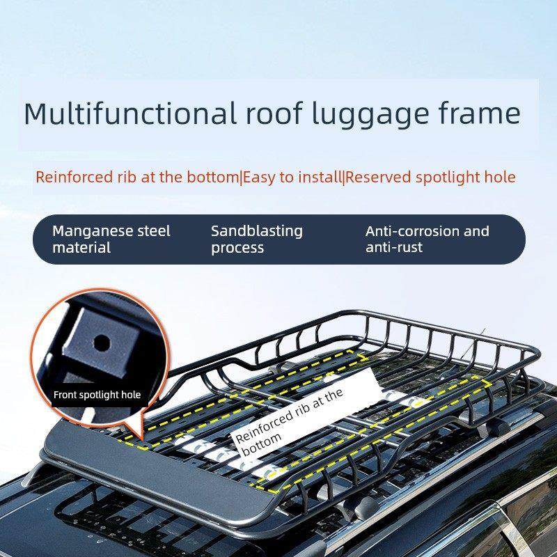 五菱宏光S宝骏730长安CS75哈弗H5H6奇骏越野SUV车顶行李架框通用