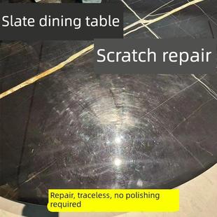 石板餐桌画痕修覆和修覆工艺品咖啡桌瓷砖釉面金属画痕黑斑去除剂
