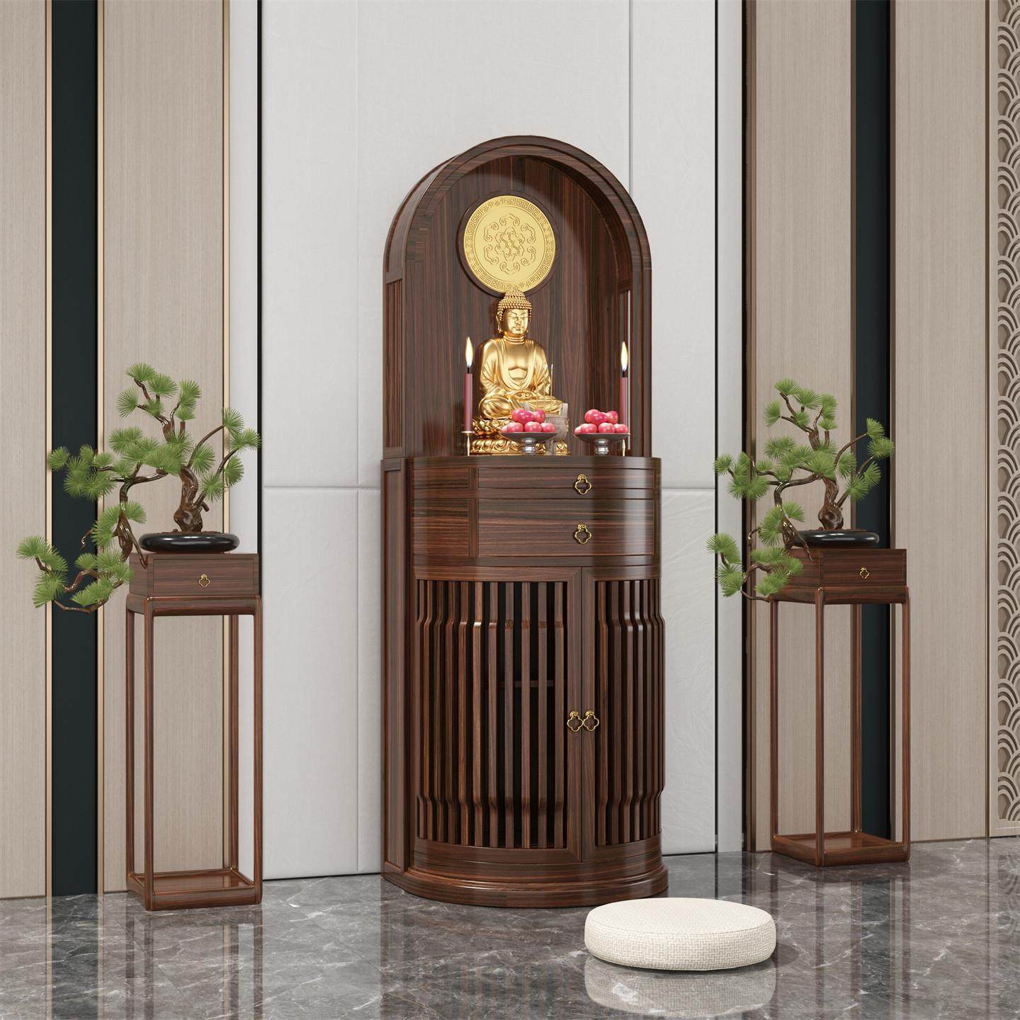 佛龛神台供奉台家用新中式立柜财神爷观音菩萨供桌香案台佛柜佛堂,住宅家具,佛柜/佛龛,淘宝优惠券,粉丝福利购,淘宝优惠卷