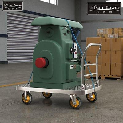 平板手推车拉货折叠拖车搬运车重型加厚四轮便携式家用小推车拉车