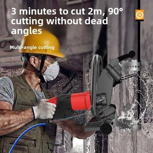 新型免调整环锯墙切割机钢筋混凝土墙石材切割机水电开槽换门窗