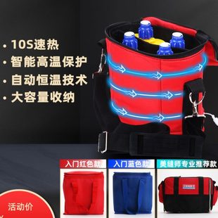 手提保温袋大容量施工工具每逢填缝剂胶 美缝剂加热包速热恒温冬季
