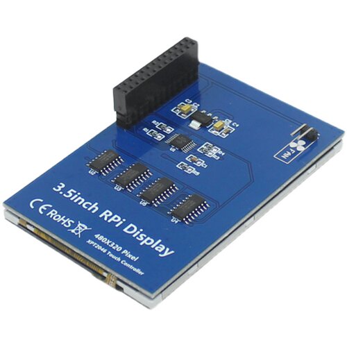 树莓派4代B型3.5寸显示屏 Zero2W/3B/4B 3.5寸HDMI屏幕电阻触摸屏