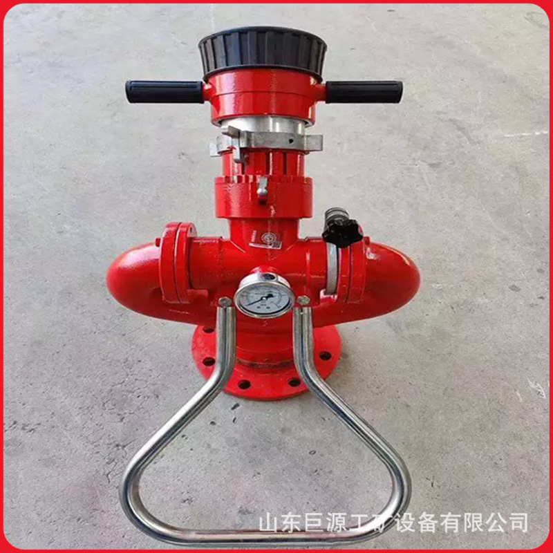 手动消防炮操作简单固定式灭火装置高扬程全自动灭火水炮
