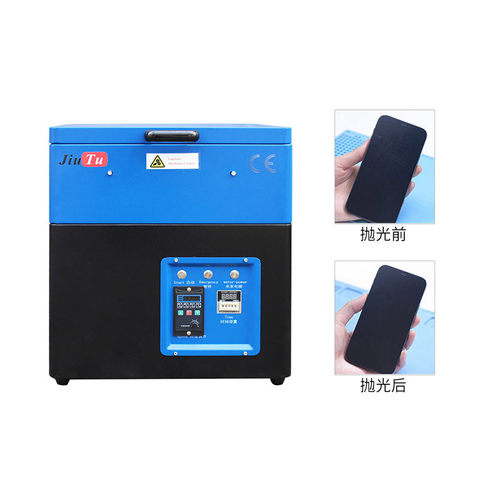 玖途新款三工位手机屏幕打磨机用于LCD屏幕划痕修复翻新