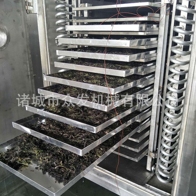 全自动果蔬冷冻干燥设备蚕冻干机桑葚树叶虫草真空冻干机众发