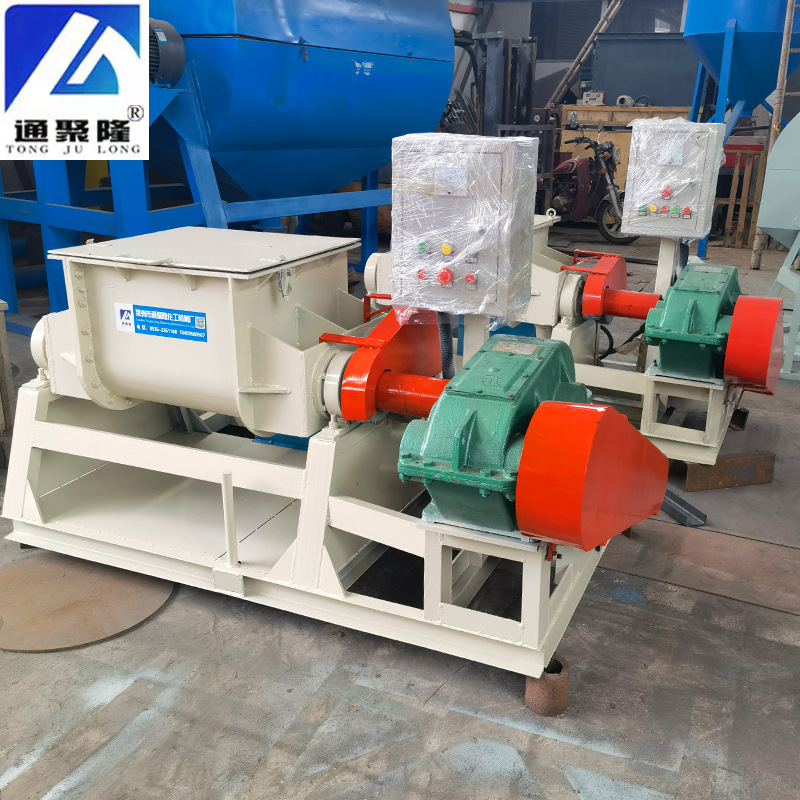 供应真空捏合机 树脂井盖捏合机 电加热100-200升螺杆出料捏合机