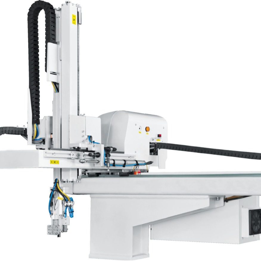 源头东莞全自动伺服三轴单臂机器手横走注塑机卧式机械手臂机械手