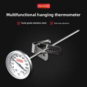 牛奶咖啡牛奶发泡温度计探针型食品商业烘焙温度计厨房奶茶店专用