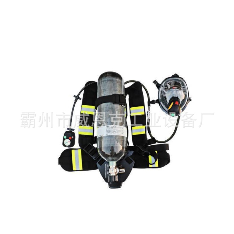 森林火灾扑救自救呼吸器便携阀导气管呼吸罐防烟工业防护面具