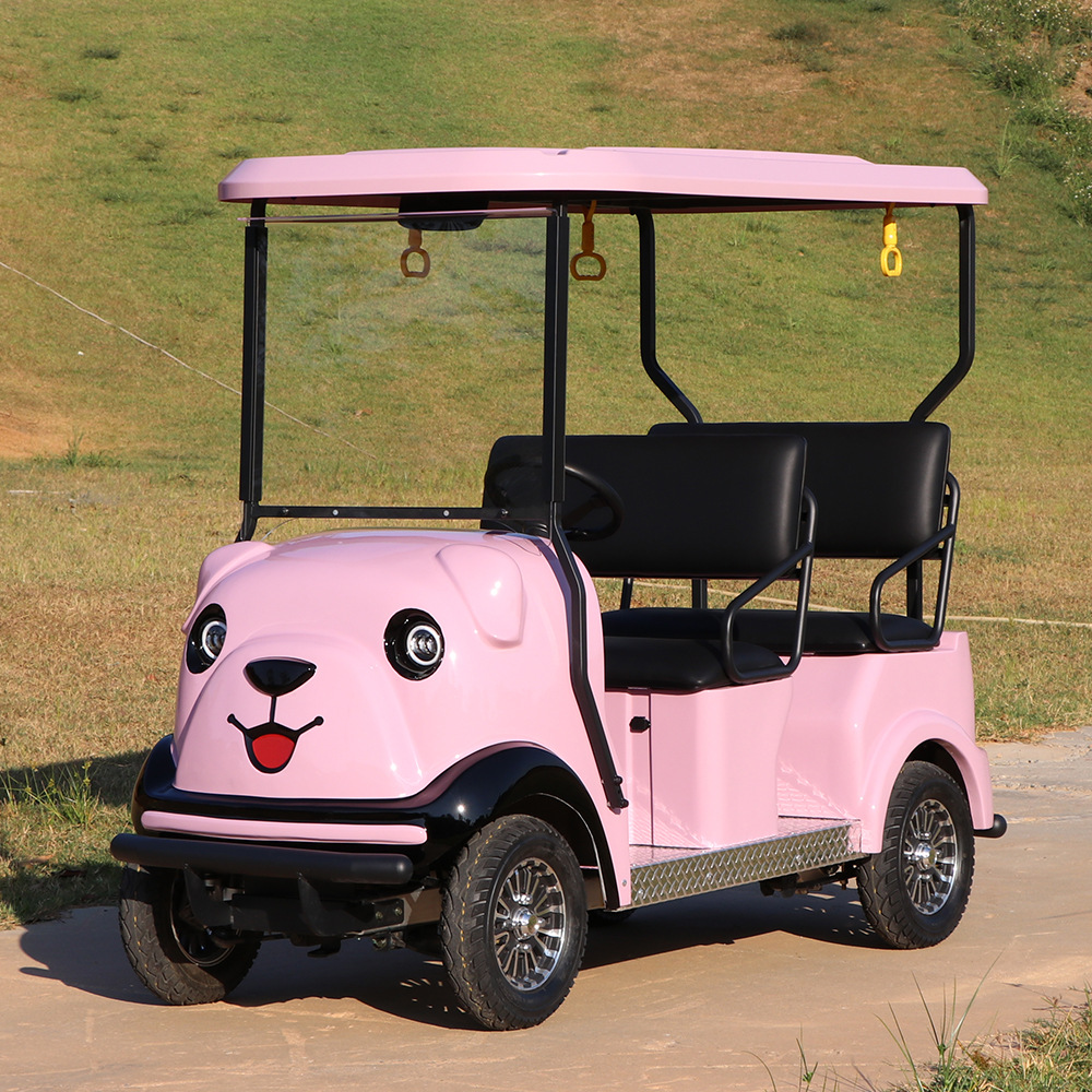 EXCAR卓越4座共享扫码观光车景区游览旅游电动四轮代步观光车