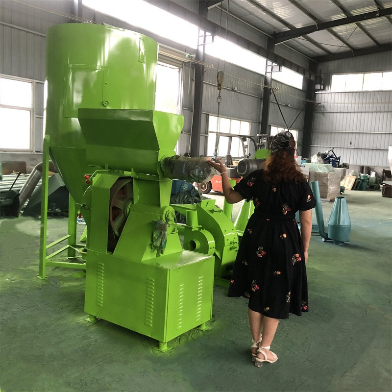 农业养殖小型杂粕饲料颗粒机 绥化猫砂颗粒饲料机 狗粮猫粮生产线
