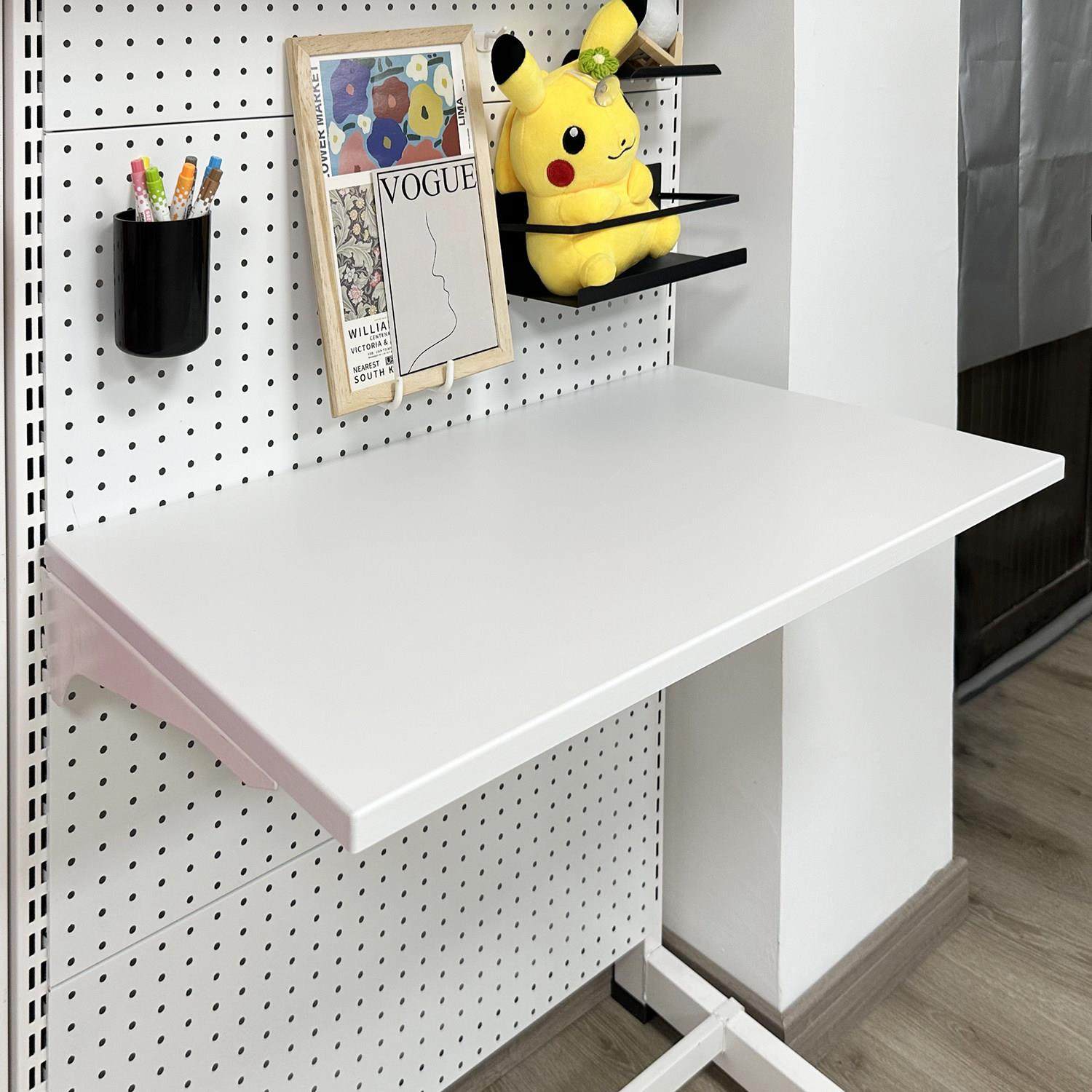 金属洞洞板书架用悬浮桌面台面少女书桌桌面化妆台面网红五金配件,住宅家具,书架,淘宝优惠券,粉丝福利购,淘宝优惠卷