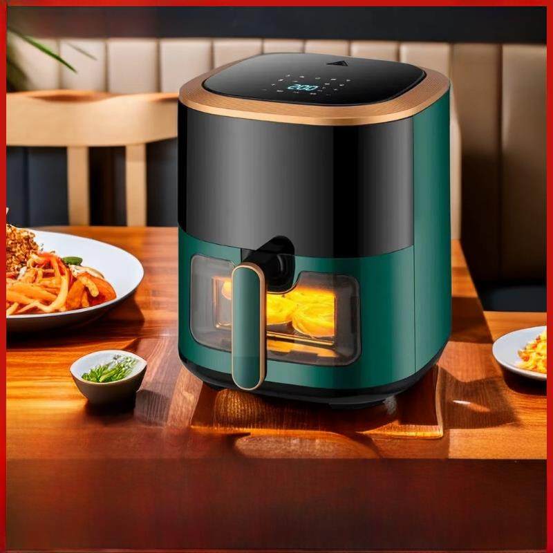 空气炸锅家用小型空气电炸锅12升新款可视大容量全自动烤箱一体。