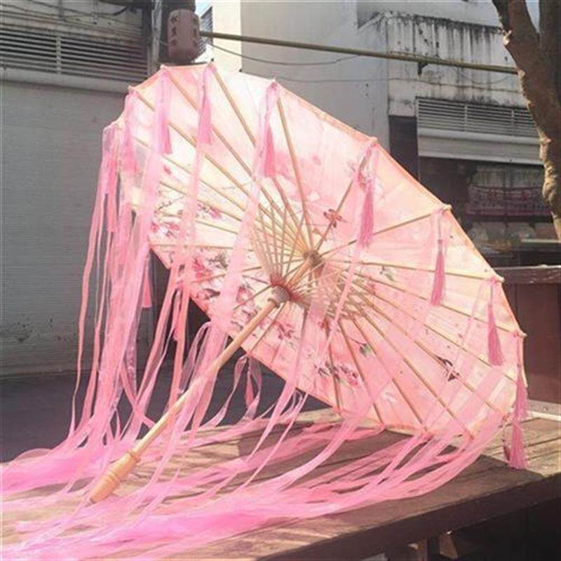 古代彼岸花古装伞汉服花伞古风流苏伞拍照舞蹈伞道具伞仙女伞飘带