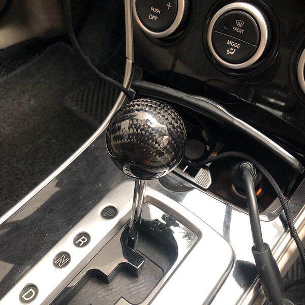 马自达3星骋马自达6睿翼自动档汽车排挡头档把头碳纤维挂挡头手球