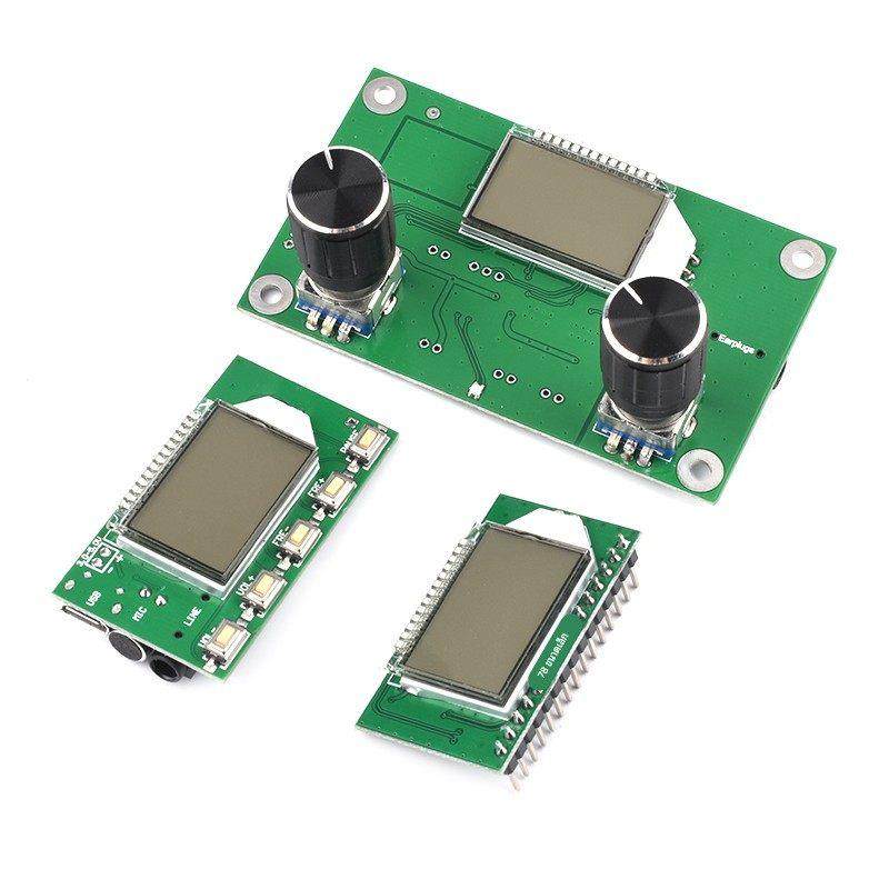 FM调频立体声数字收音机模块 无线音频接收器 双旋钮/按键/液晶版,电子元器件市场,音频模块/功放模块,淘宝优惠券,粉丝福利购,淘宝优惠卷