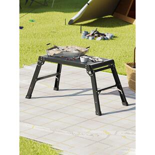 格美居折叠马凳加厚铝合金室内装修工程梯子户外多功能便携式凳子