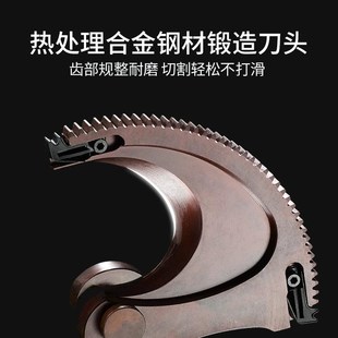 手動(dòng)電纜剪棘輪剪刀齒輪鋼絞線剪手動(dòng)斷線鉗J13 160 9.5