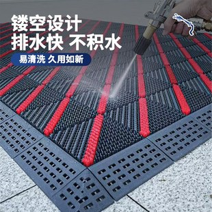 室外入户门d垫商用酒店门口防滑地垫家用三合一多功能刮泥蹭土脚