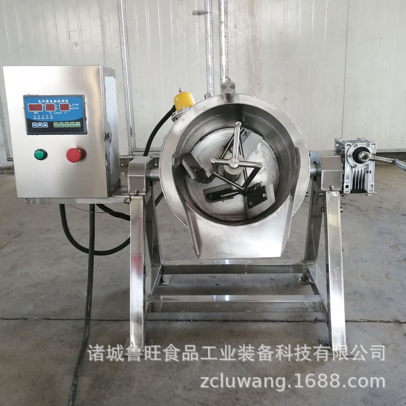 10L实验型夹层锅 炒鸡蛋下搅拌可倾夹层锅  虾酱可倾下搅拌夹层锅