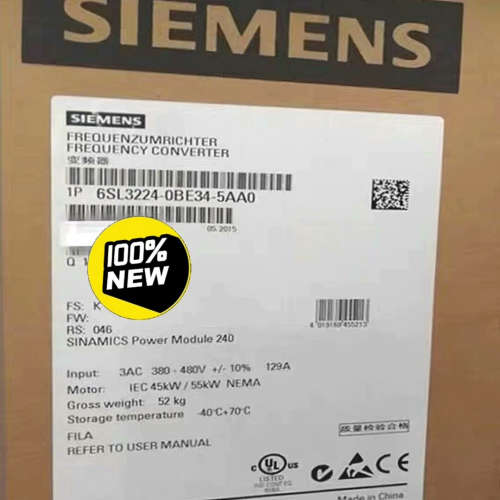 6SL3224-0BE34-5AA0全新西门子变频器PM24议价