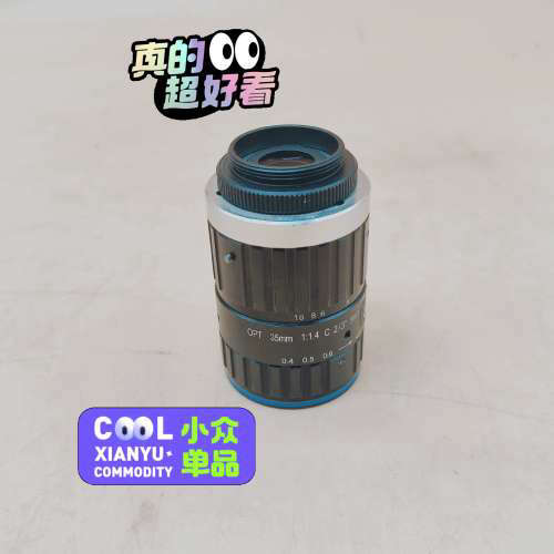 OPT-AC3514-5M OPT工业镜头顺丰9成新，3议价