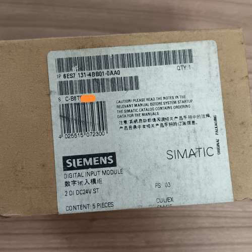 6ES7 131-4BB01-0AA0 西门子 全新 输入P议价