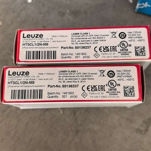 劳易测 HT3CL1/2N-M8 传感器 50136237议价