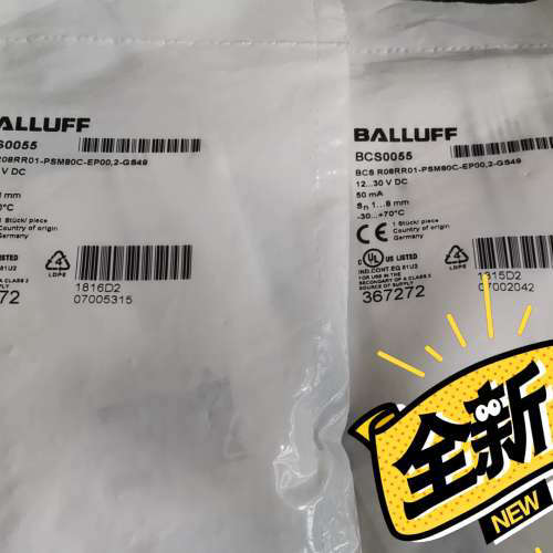 原装巴鲁夫进口正品全新BCS R08RR01-PSM80C-议价