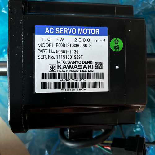 山洋 KAWASAKI 伺服电机 P60B13100HCL6议价