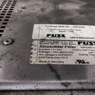 进口 德国原装 议价 EMC滤波器 FUSS