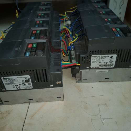 台达VFD015EL43A变频器,表面染色，功能正常，客户专议价