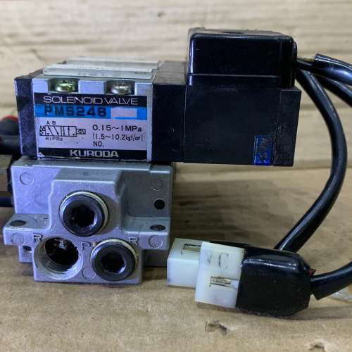 原装拆机KURODA PMS246电磁阀100 V，成色实物议价