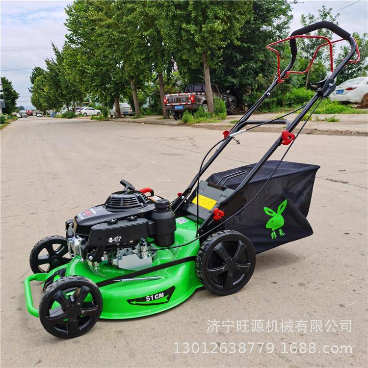 手推草坪修剪机自走式汽油修剪机园林绿化修剪机厂家