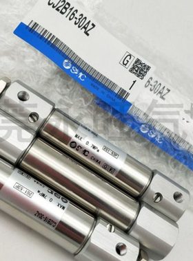 全新迷你气缸CDJ2B16-175Z-200Z/RZ/SZ/TZ/SRZ/AZ-B/-A单杆不锈钢